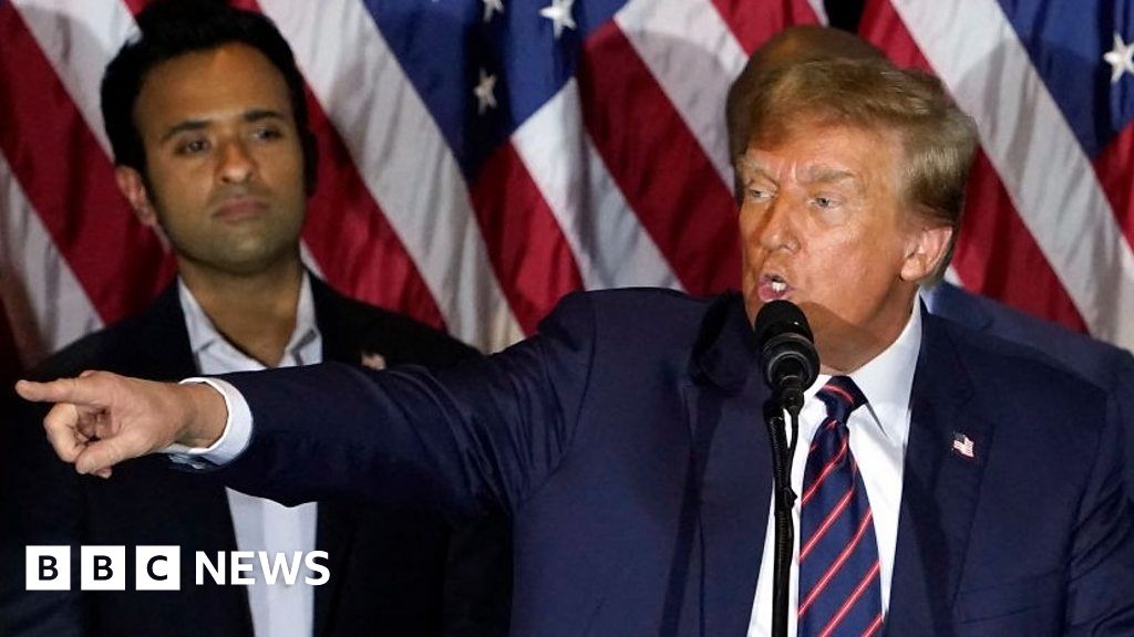 Trump lashes out at ‘imposter’ Haley in New Hampshire victory speech