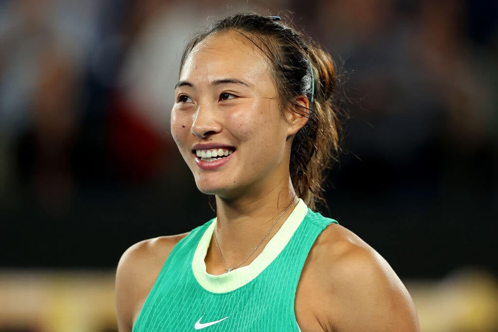 Zheng Qinwen, the rising Chinese tennis star with a heartbreaking background and a massive forehand