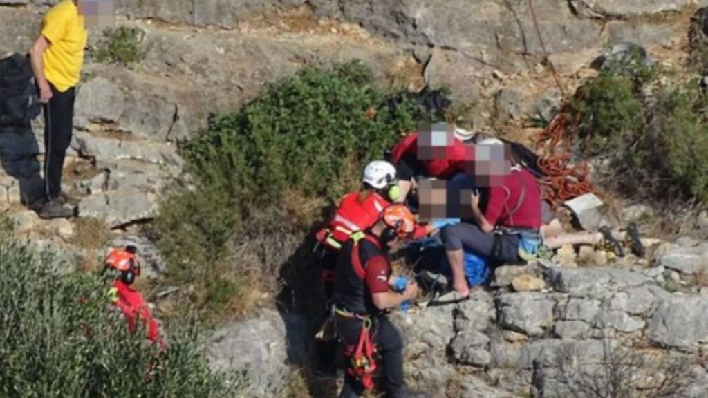 Brit climber suffers multiple injuries after plunging more than 30ft from cliff edge in Spain – The Sun