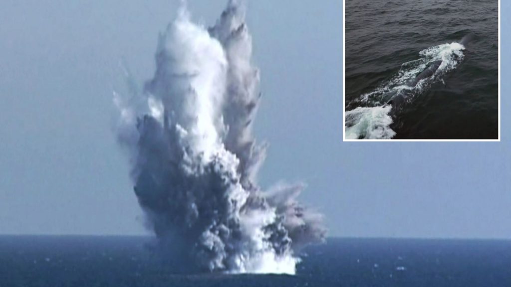 North Korea tests underwater nuclear drone ‘able to generate radioactive tsunami’ in chilling warning to the West
