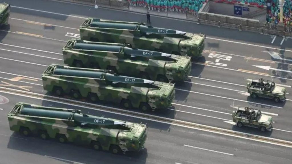 China fires hypersonic missile blitz on US strike force that’s laden with warplanes in chilling WW3 simulation