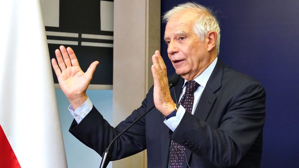 Stop exporting weapons and send them to Ukraine instead, Borrell urges EU countries