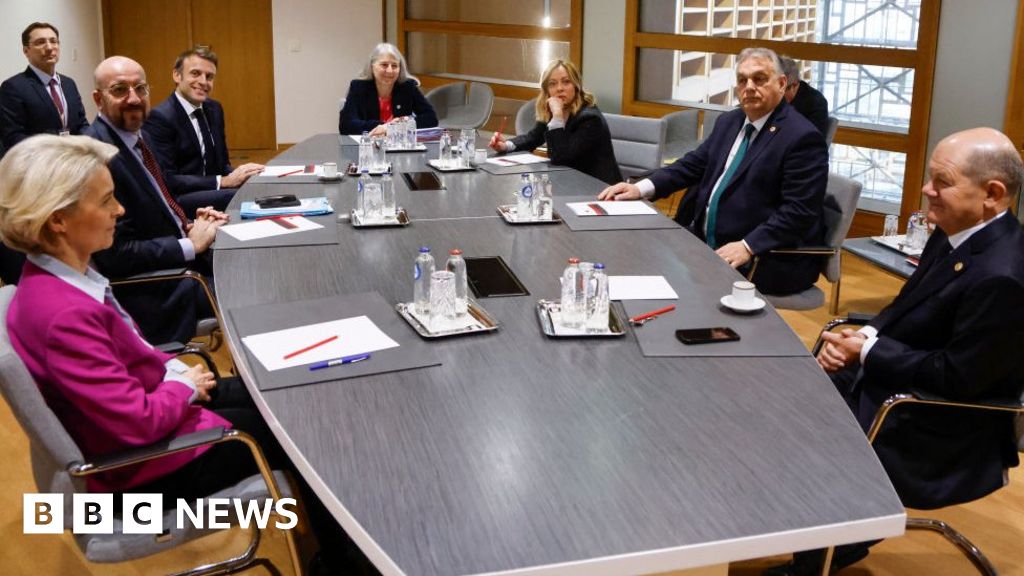 Ukraine support package worth €50bn agreed by EU leaders