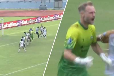 Goalkeeper Sonny Stevens writes history in Indonesia: ‘Every goalkeeper’s dream’