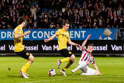 Roda JC wins against leaders Willem II, ADO disappoints against MVV