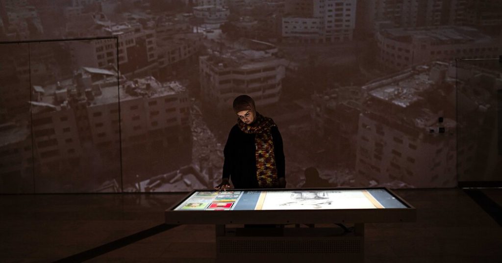 Against a Canvas of Despair, Gaza’s Artists Trace Their Struggle