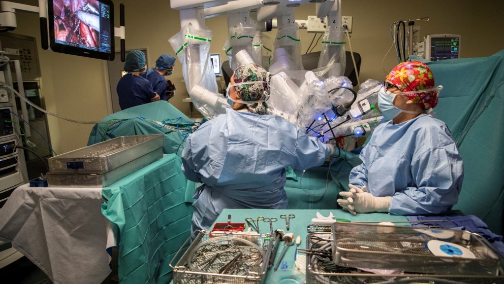 Woman, 78, dies after surgical robot ‘burnt a hole in her intestine and caused a fatal leak’