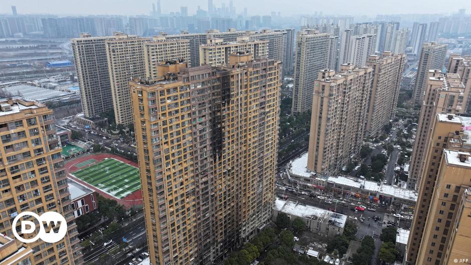 15 dead in Nanjing building fire – DW – 02/24/2024
