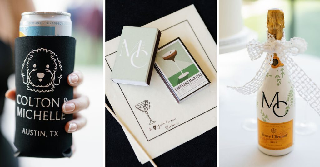 Weddings are Getting Branded With Personalized Favors and Experiences