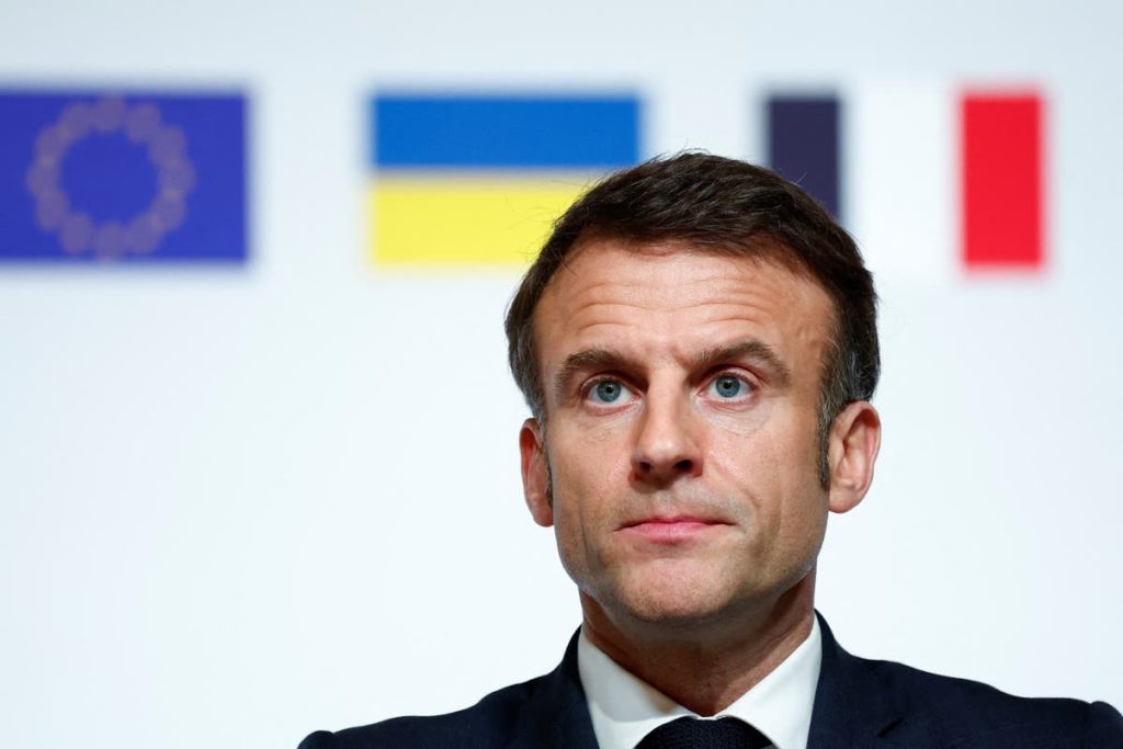 Russia-Ukraine war live: Macron refuses to rule out sending troops to Kyiv to fight Putin’s war