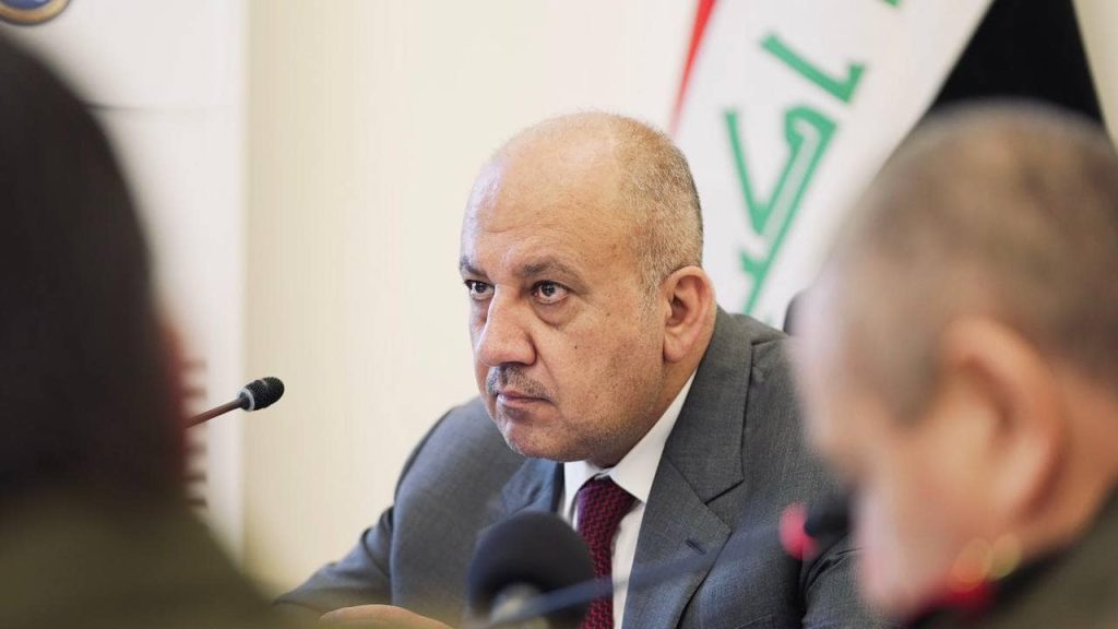 The Minister of Defense discusses with the US Congress delegation the work of the US-Iraqi Military Committee