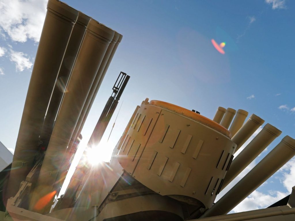 The security media notes an examination of the air defense system in the international zone and Baghdad Airport