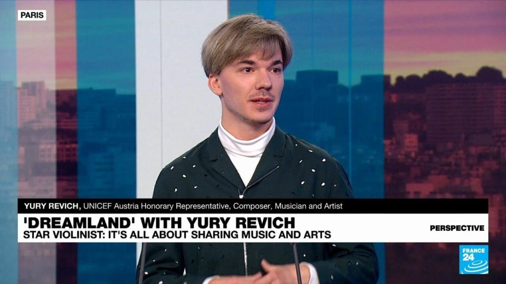 Top violinist Yury Revich on sharing his passion for music and helping others