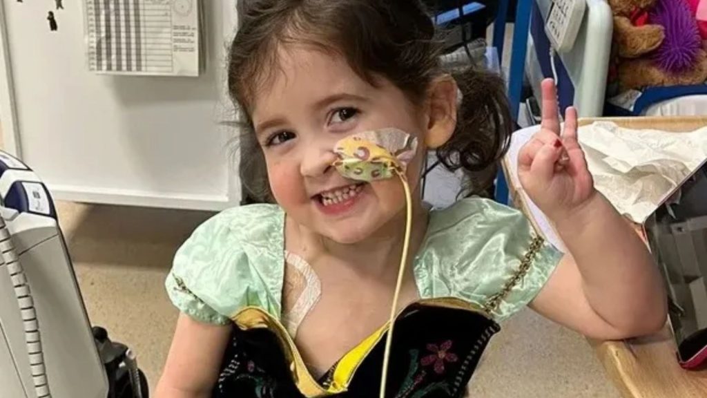 Brave Evie, 4, needs new heart for Valentine’s after nearly a year on waiting list for transplant