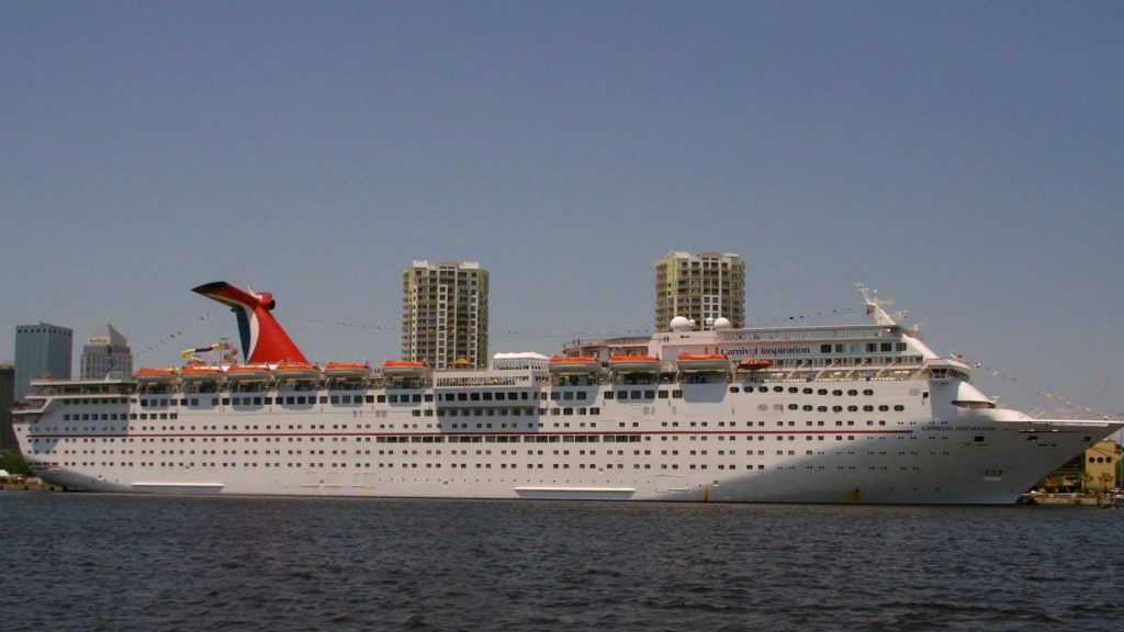 Inside abandoned £240million ‘Fantasy’ cruise ship left shrink-wrapped with poker chips still on casino tables