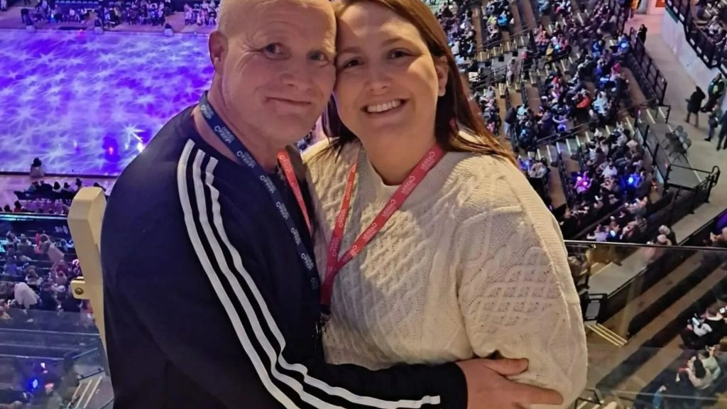 ‘Amazing’ mum-of-three, 33, dies in her husband’s arms days after doctors discover the true cause of her stomach ache