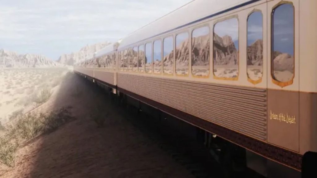 Ego-mad Saudis unveil plan for 1,300km ‘luxury train cruise’ dubbed ‘Dream of the Desert’ in latest £43million project