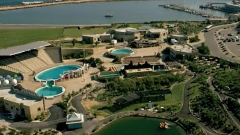 How Atlantis theme park built to ‘enrich mankind’ was left abandoned with just Neptune’s creepy beaming head remaining