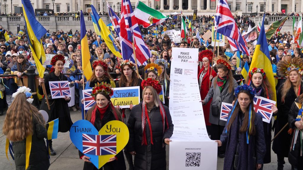 King criticises Russia’s ‘indescribable aggression’ as Ukraine marks two years since invasion | World News