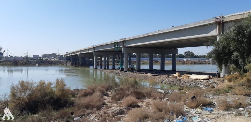 Maysan announces the achievement of advanced achievement rates in the maintenance of the Yugoslav bridge