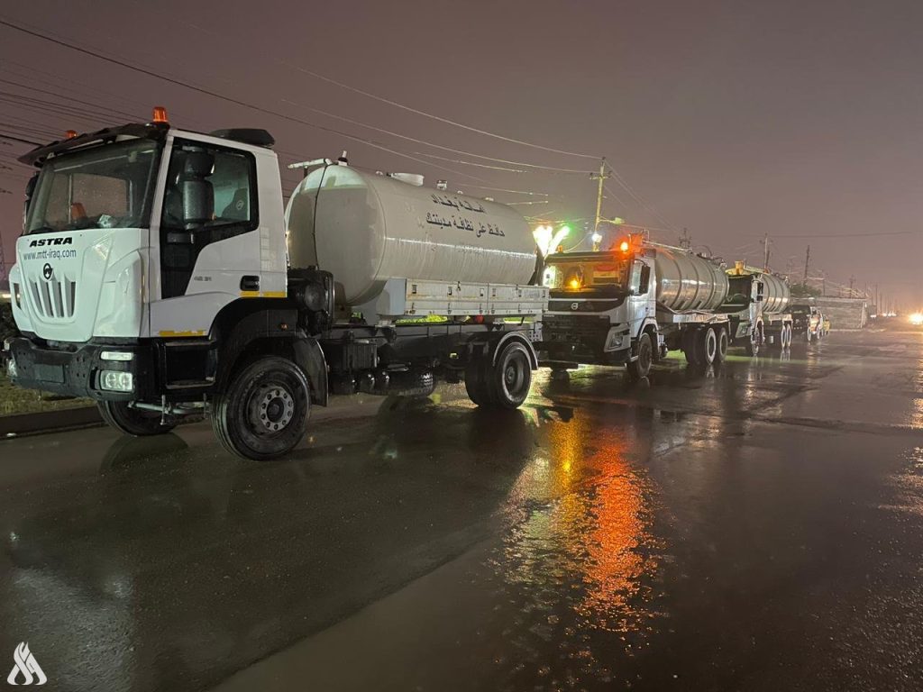 Baghdad Municipality announces its control over rainwater drainage » Iraqi News Agency