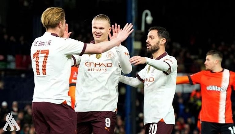 Haaland leads City to a landslide victory over Luton Town » Iraqi News Agency