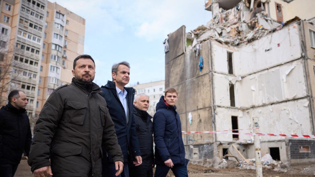 Ukraine’s Odesa rocked by deadly blast during visit by Zelensky and Greek PM