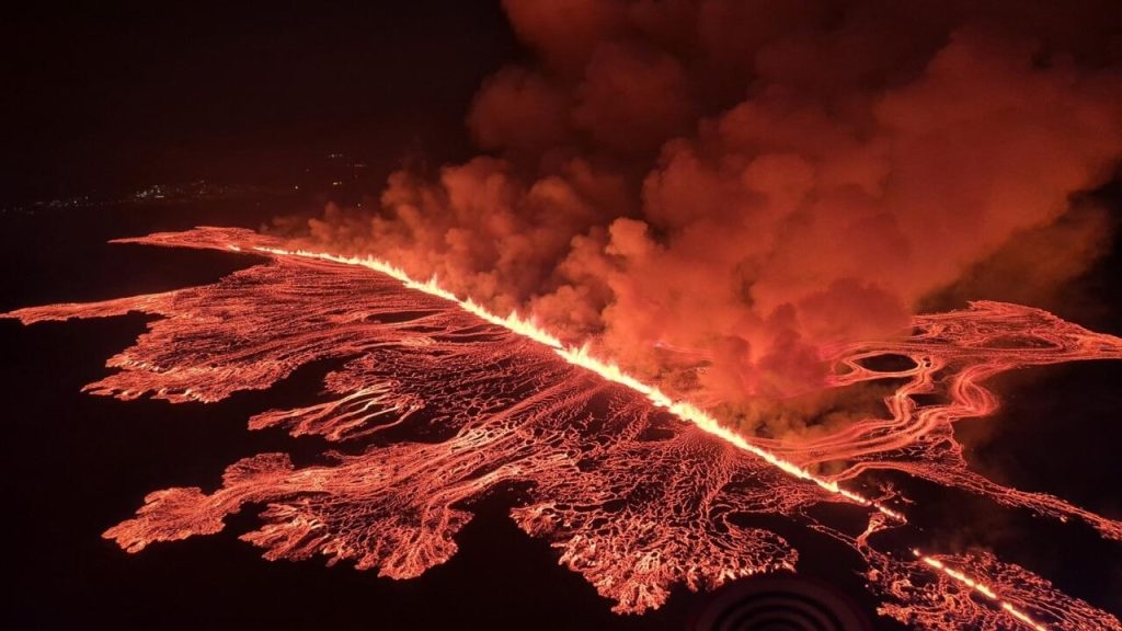 Iceland volcano erupts for fourth time in three months