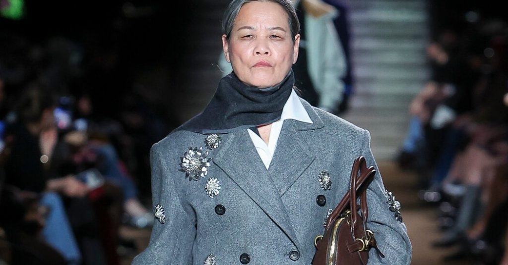 More Old(er) Models Are Walking on the Runways