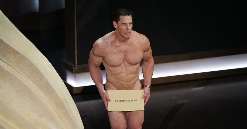 Was John Cena’s Naked Oscars Moment the Best Joke of the Night?