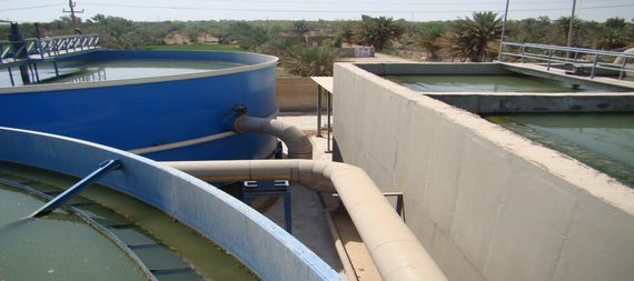 Najaf Water announces the collapse of the supply pipe to the Kufa district and the southern region of the governorate for this reason