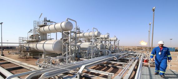 A slight decrease in the price of Basra crude
