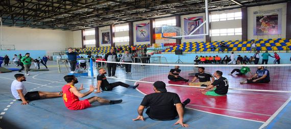 A sports festival for people of determination at Diyala University