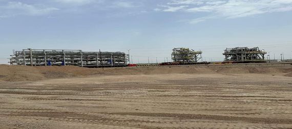 The ports removed 3 giant ballasts out of 9 in the northern port of Umm Qasr and transported them according to internationally followed standards.
