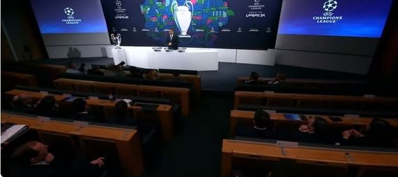 The Champions League quarter-final draw… four fiery confrontations