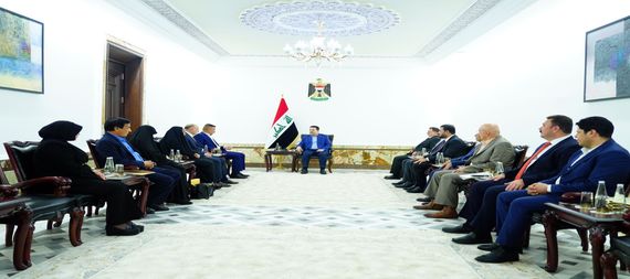 Al-Sudani discusses with the Badr parliamentary bloc the general situation and ways to support the government’s efforts to enhance security and stability