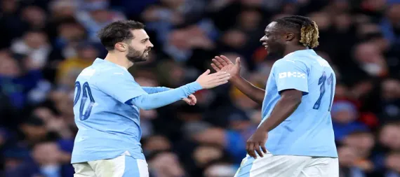 Manchester City qualifies for the semi-finals of the FA Cup