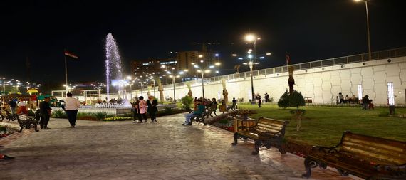 Opening of Al-Qadisiyah Corniche and Al-Jadriya Gardens in Baghdad
