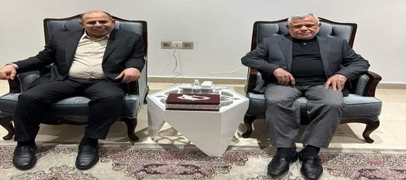 The President of the Basra Council discusses with Al-Amiri the investment of all resources and energies to build and rebuild the governorate