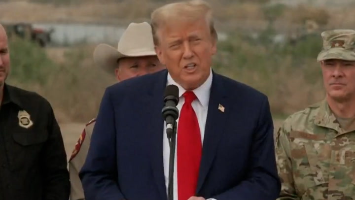 Donald Trump calls migrants ‘illegal aliens’ during Texas visit | News