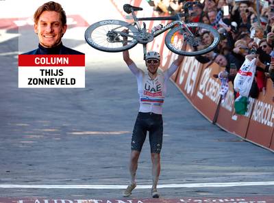 Column Thijs Zonneveld | A few hours of fun on Strade Bianche were ruined in ten seconds. Who was responsible?Tadej Pogakar