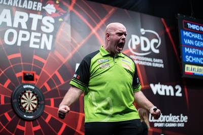 Belgian Van Gerwen title winner: Van Barneveld fell early, Veenstra scored a beautiful victory