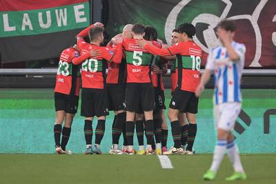 NEC close to Ajax against Heerenveen with two goals in one minute