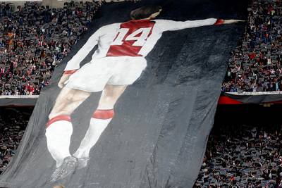 Ajax and Barcelona remember Johan Cruyff on anniversary of his death: ‘Immortal in a sense’