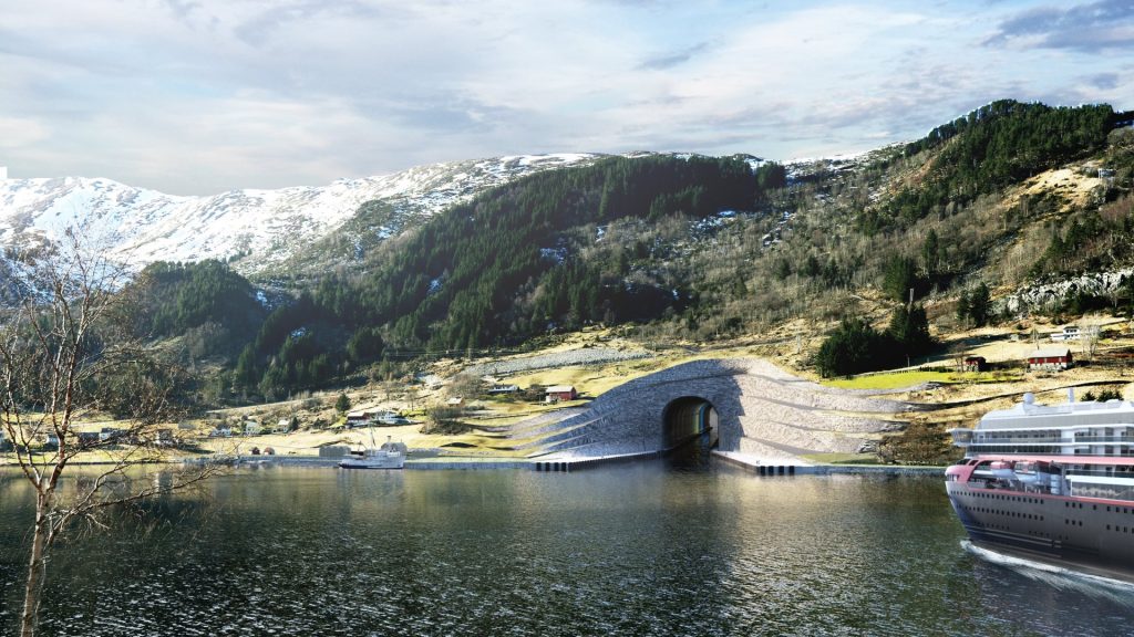 Inside the world’s first tunnel for SHIPS set to be built under Norwegian mountains in massive game-changer for vessels