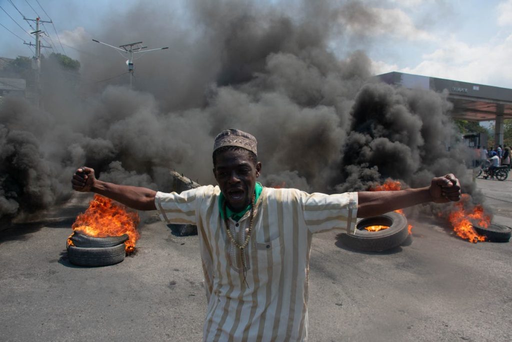 Haiti’s national prison on fire as chaos continues in Caribbean nation