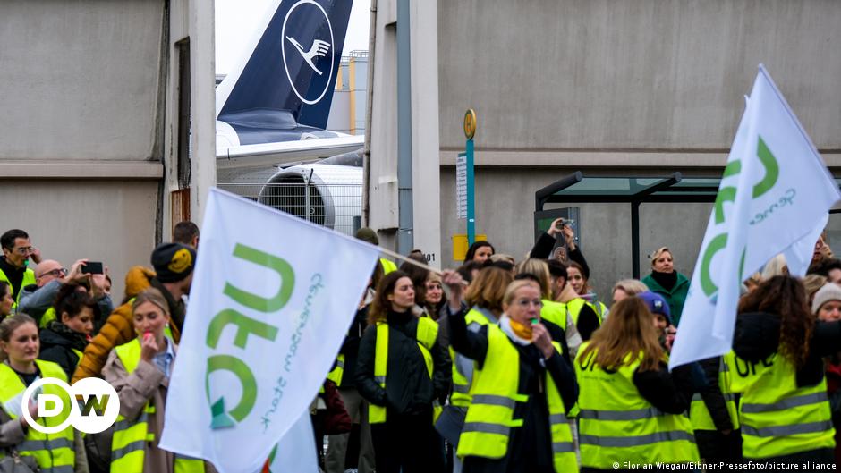 Strikes at airports extended to Friday – DW – 03/13/2024