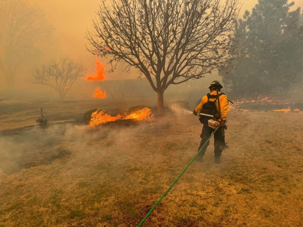 Texas fire live updates: Dry weather and strong winds threatened to intensify state’s largest ever wildfire