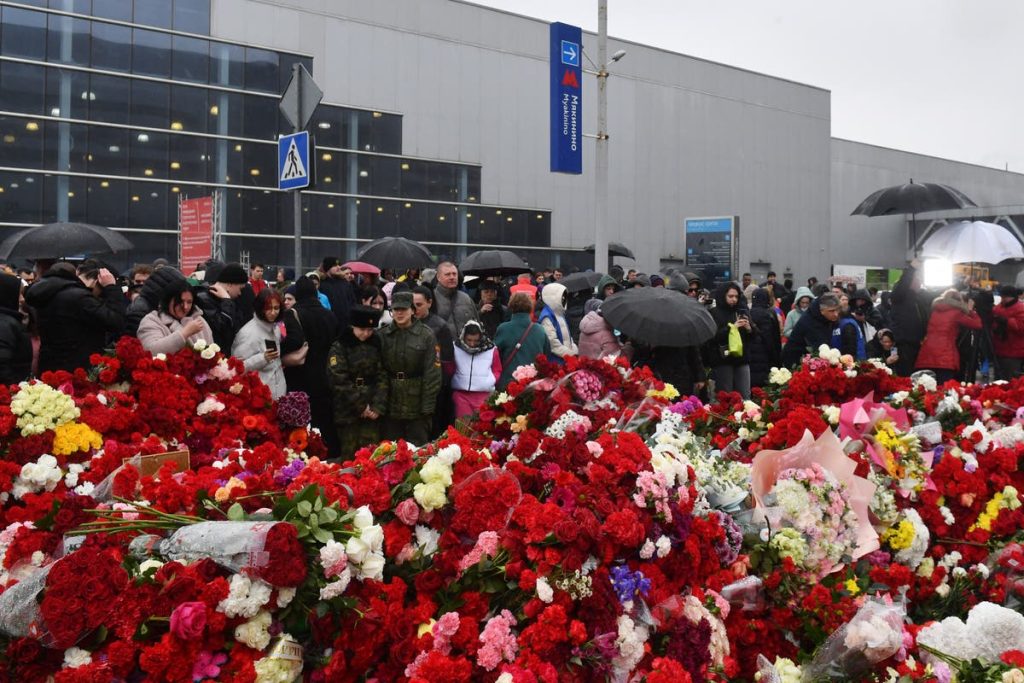 Moscow concert hall attack: Four suspects appear in court charged with terrorism