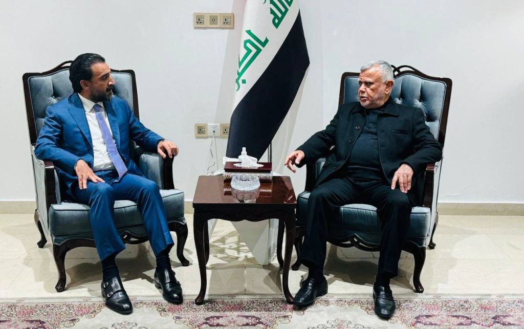 President Al-Halbousi and Al-Amiri stress the importance of completing constitutional entitlements